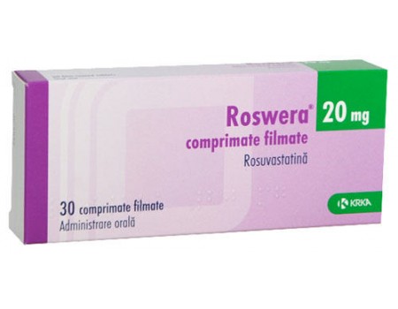 Roswera 20 mg. 30 tablets